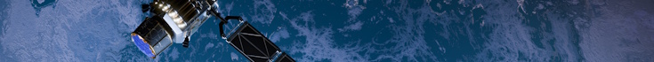 Abstract space/satellite image