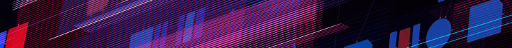 Abstract pink, blue and black pattern