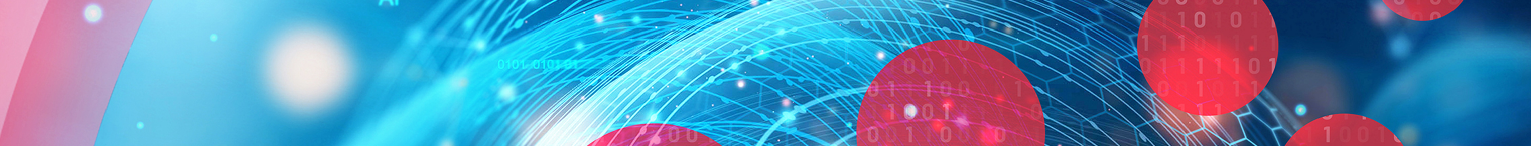 abstract image with digital circles