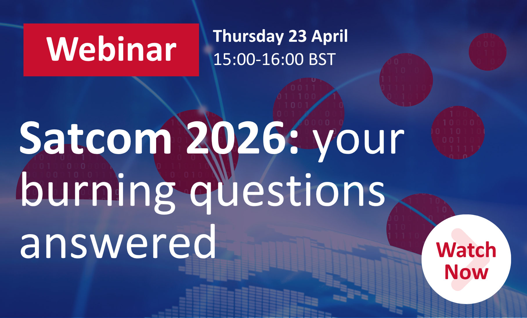 Satcom 2026: your burning questions answered