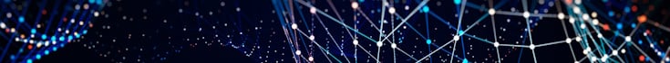 Abstract pattern representing AI