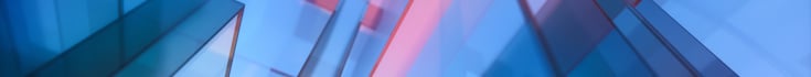 Abstract view of glass structures