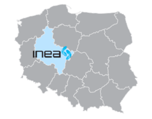 INEA&rsquo;s area of operations in Poland