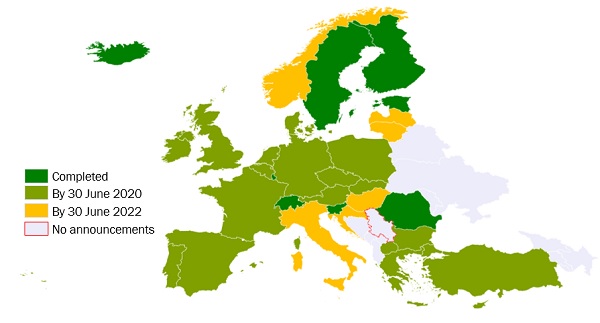 Figure 1: Expectations for clearing the 700MHz band in preparation for mobile services by June 2020