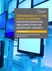 Convergence of TV and digital platforms: increased innovation and competition for advertisers’ budgets