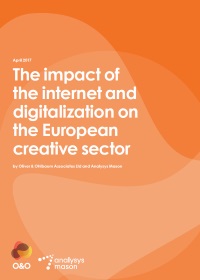 The impact of the internet and digitalisation on the European creative sector